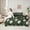 White Pink Green, variant on jejeloiu Cute Flowers Blossom 7-Piece Twin Bedding Sets,White Green Pink Bedding Comforter Set For Girls Teens Reversible