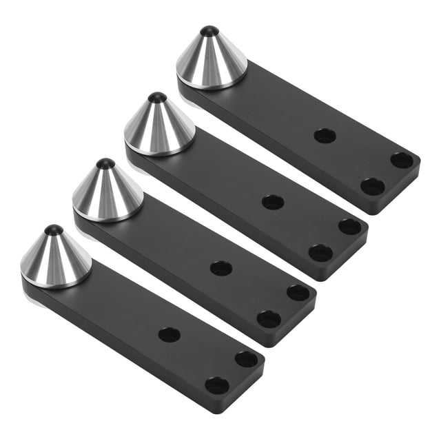 Standing Speaker Spike Feet, Speaker Isolation Feet Aluminum Alloy Shockproof Prevent Slip for Subwoofer