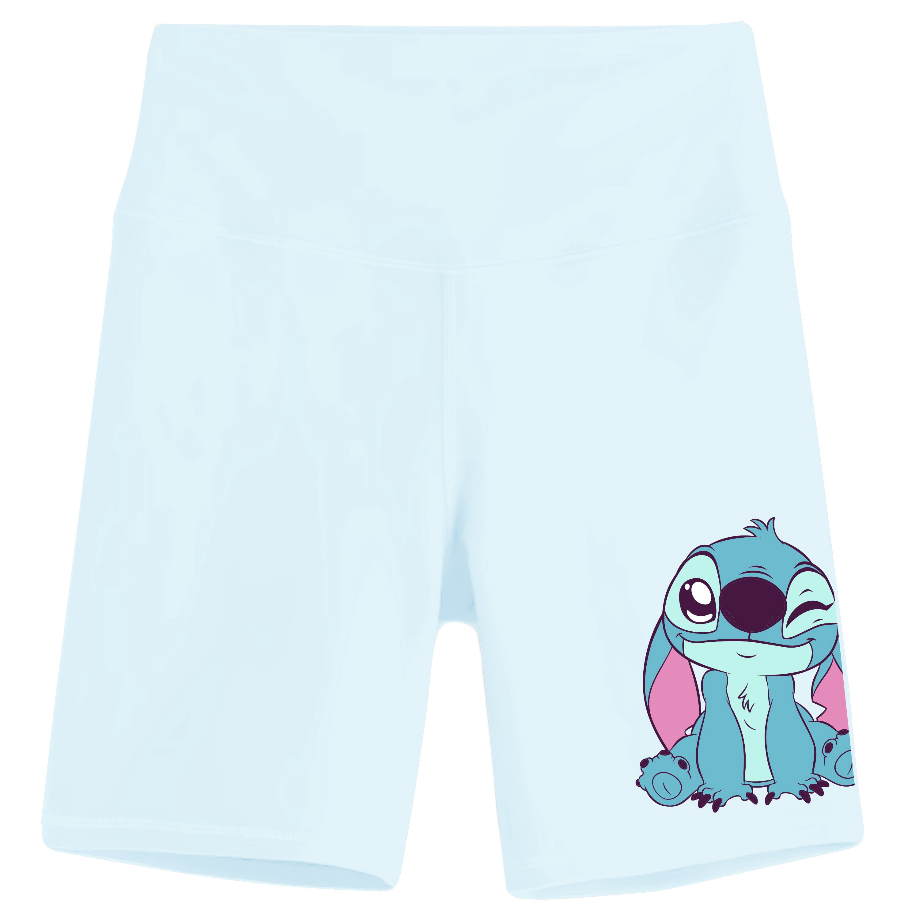 Disney Girls Lilo and Stitch Biker Shorts and T-Shirt- Little and Big Girls Sizes 4-16