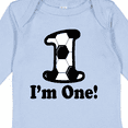 thumbnail image 4 of Inktastic First Birthday Soccer 1 Year Old Boy Boys or Girls Long Sleeve Baby Bodysuit, 4 of 5