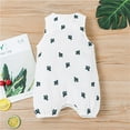 thumbnail image 5 of Toddler Baby Girl Rompers Baby Girls Romper Summer Sleeveless One-pieces Jumpsuit Cotton Linen Outfits Summer Jumpsuit For Girls Boys, 5 of 9