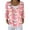 Pink, variant on Wang6 Womens Plus Size Cardigan Sweaters Fall Open Front Button Long Sleeve Knit Sweater Causal Deep V Neck Loose Cute Animal Printed Knitted Outwear Tops Pink1 XL