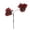 A005- Style E, variant on Purple Artificial Roses 15 Inch Long Hobby Halloween Skeleton Floral Decorations for Home Indoor Spooky Party Display 1 Pack