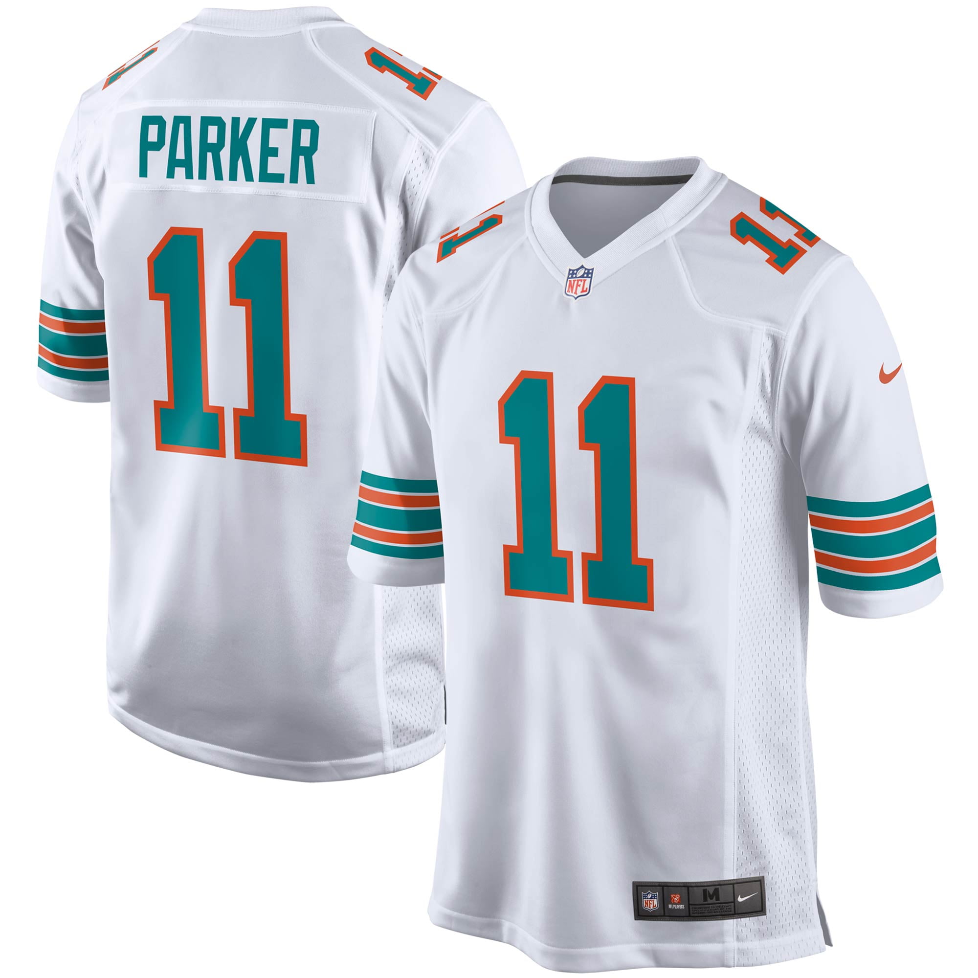 DeVante Parker Miami Dolphins Nike Alternate Game Jersey - White - Walmart.com