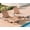 Brown, variant on JULY'S SONG Oversized Outdoor Chaise Lounge Chair – 5-Position Adjustable Backrest, Hidden Cup Holder, Weather-Resistant Resin Pool Lounge Chairs for Patio, Deck, and Backyard (Set of 2, White)