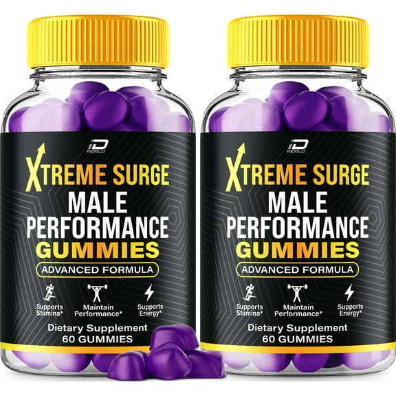 Xtreme Surge Gummies for Men – XtremeSurge Gummy Natural Blend Reviews, 2 Pack, 120 Gummies