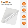 thumbnail image 4 of Bonsaii A4 Thermal Laminating Pouches 9" x 11.5", 3 Mil Thick Laminator Machine Sheets, 200 Pack, 4 of 8