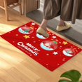thumbnail image 5 of Clearance! FNGZ Carpet,Polyester Carpet,Christmas Star Area Rugs for Living Room/Bedrooom Area Rug Non Slip Merry Christmas and Star Red Kids Room Area Rug Washable Floor Carpet Runner Indoo, 5 of 5