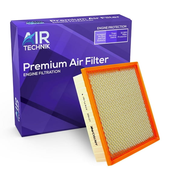 AirTechnik CA10755 Replacement Engine Air Filter  Fits Dodge Durango, Jeep Grand Cherokee, Lexus ES350, NX200T, NX300, RX350, RX350L, RX500h, Toyota Avalon, Camry, Highlander, Sienna - 17801-31130