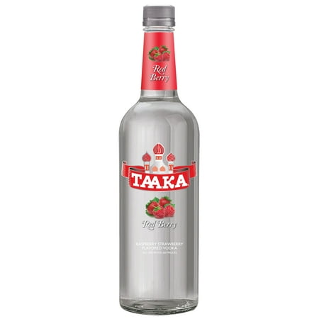 Taaka Red Berry Vodka, 750ml 60 Proof