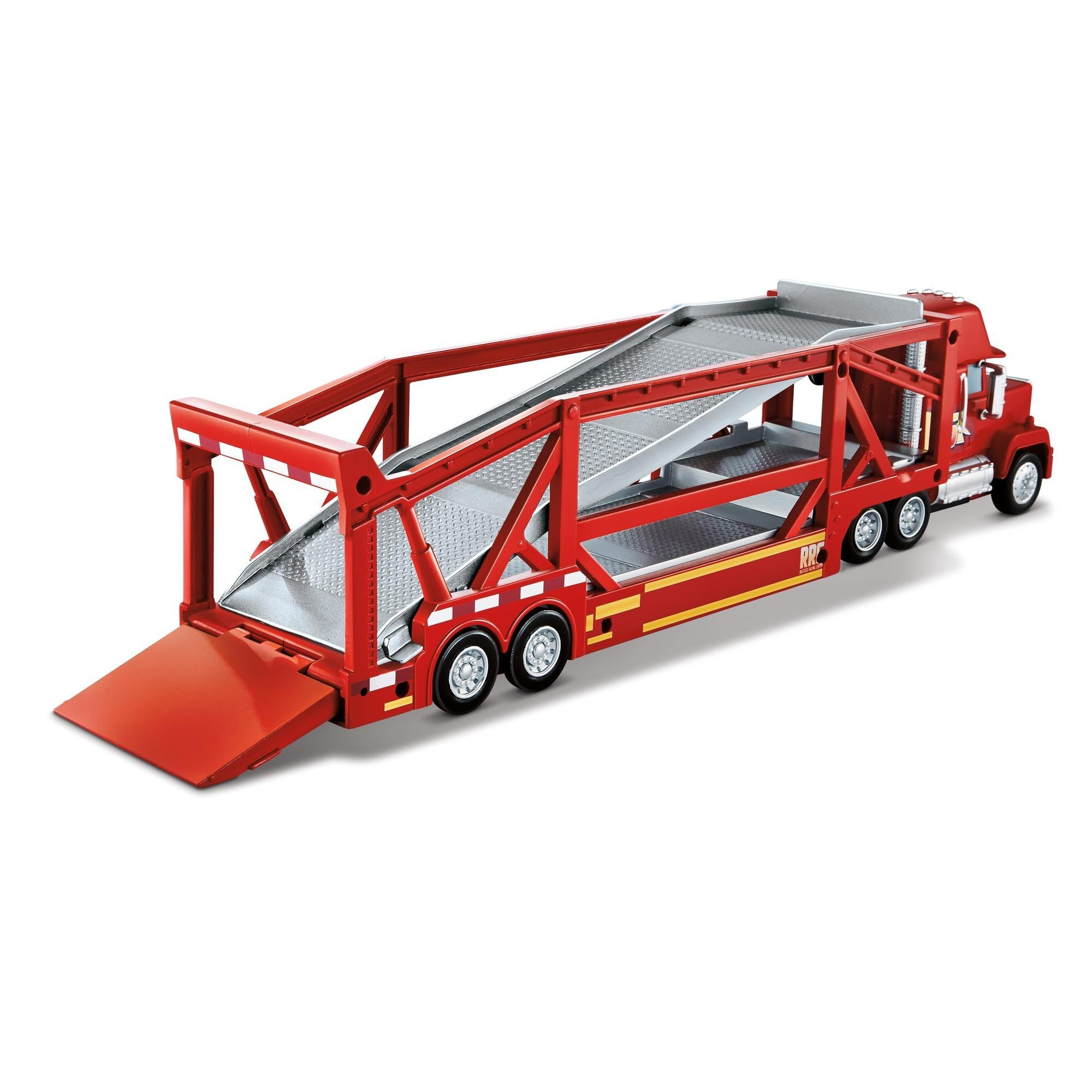 disney pixar cars launching mack transporter
