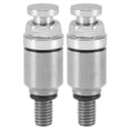 thumbnail image 2 of Válvula de alivio de presión de purga de aire de horquilla, 2 piezas M5x0.8 Válvula de alivio de purga de horquilla de aleación de aluminio Válvulas de alivio de presión de, 2 of 9