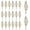 Eight Loop, variant on 20 Piece Glow Bead Spring Method Feeder Set, Freshwater Fishing Rigs for Night Angling, Secure Dough and Pack Bait Holding for Silver and Bighead Carp