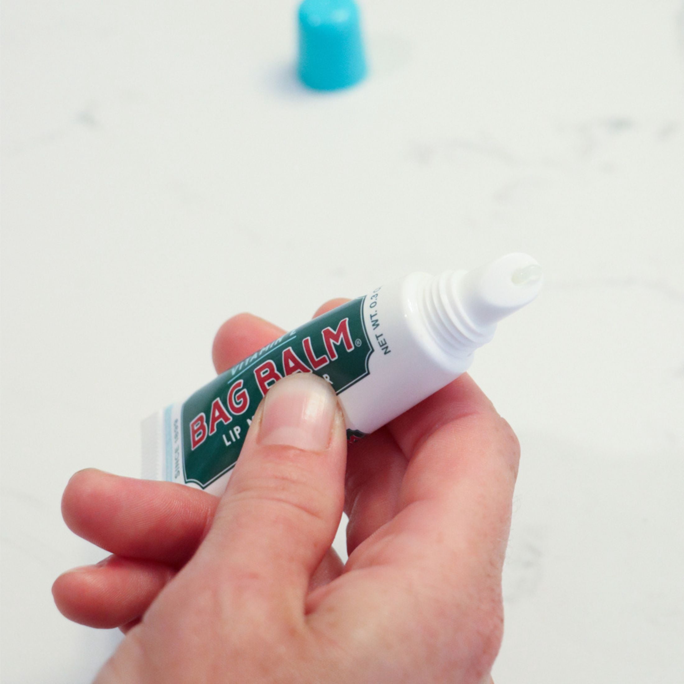 Vermont's Original Bag Balm Vitamin E Fragrance Free Lip Moisturizer 0.3oz Tube