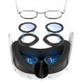 thumbnail image 1 of Protector de lentes para gafas de realidad virtual Quest 3. Marco protector con anillo antiarañazos y filtro de luz azul, 1 of 7