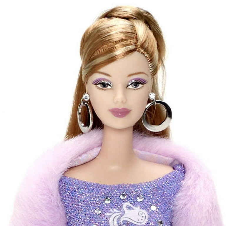 Aquarius Barbie Doll The Zodiac Collection Pink Label 2004 Mattel