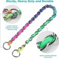 thumbnail image 2 of Chain Dog Leash, Stainless Steel Heavy Duty Training Chain Leash With Soft Handle For Medium Large Dogs, 23.6 Inches 4.0 Mm, 2 of 4