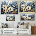 thumbnail image 4 of Designart "Uncomplicated Blue Bonnets Field IV" Blue Bonnets Picture Framed Canvas Wall Art, 4 of 5