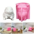 thumbnail image 2 of Silicone Molds Animal Molds Rabbits Plasters Molds Casting Molds Ornament Molds Epoxy Resin Molds Craft Supplies, 2 of 7