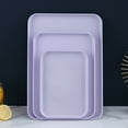 thumbnail image 3 of LLQkigsxse Small Glass Pans for Baking Multiple Color Size Options Use Large Capacity Serving Tray Practical Food Grade Storage Tray for Home Deformed Shockproof Baking P, 3 of 3