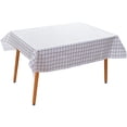 thumbnail image 1 of Nappe Rectangulaire Imperméable et Anti-Huile à Carreaux Housse de Table, 1 of 8