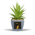 thumbnail image 1 of Robes Originales pour Femmes Africaines Ladyab Faux Pot de Fleurs Ananas Mini Décor, 1 of 3