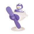 thumbnail image 1 of Ventilador pequeño con clip kangjianwuwushu Ventilador de escritorio personal Forma de pato púrpura, 1 of 10