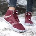 thumbnail image 2 of Men's Ankle Boots Winter Couples Fashion Lined On Lace Up Comfortable Warm Footwear Outdoor Daily Use Durable Lightweight Non Sole, 2 of 9