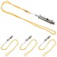 thumbnail image 2 of 4Pcs Stainless Steel Whistles for Sports Use Silver Color Compact and Reliable, 2 of 4