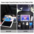 thumbnail image 4 of 2 Pack Car Seat Organizer with Touch Screen Tablet Holder, Waterproof Kick Mats Backseat Protector for Kids,Travel, 4 of 7