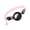 Pink, variant on EVER BETTER Reflective Cat Collar with AirTag Holder & Bell, Lightweight Nylon Breakaway Safety Collar for Cats, Striped Design for Night Visibility