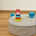 thumbnail image 5 of Janod Baby Forest Fox Stacking Toy - Wooden Early-Learning Stacker for Toddlers, 7 Colorful Pieces - 12 month +, 5 of 5