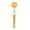 Yellow, variant on Doughnut Key Chain – Fun and Colorful Accessory for Sweet Style on the Go: 1CT