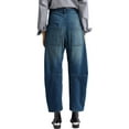 thumbnail image 2 of LANGWYQU High Waist Women Wide Leg Jeans Female Casual Denim Pants With Pocket, 2 of 5