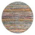 thumbnail image 2 of Unique Loom Gemstone Collection Area Rug - Topaz (7' 3" Round Multi/Blue), 2 of 6