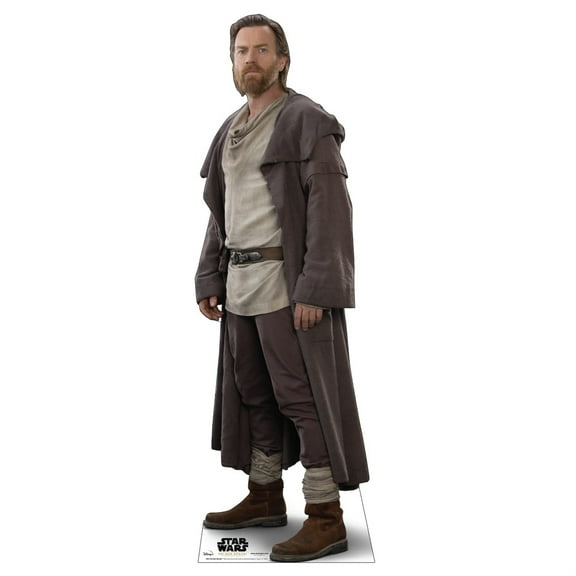 Cardboard People OBI-Wan Kenobi with Robes Cardboard Cutout Standup - OBI-Wan Kenobi (Lucas/Disney  TV Series)