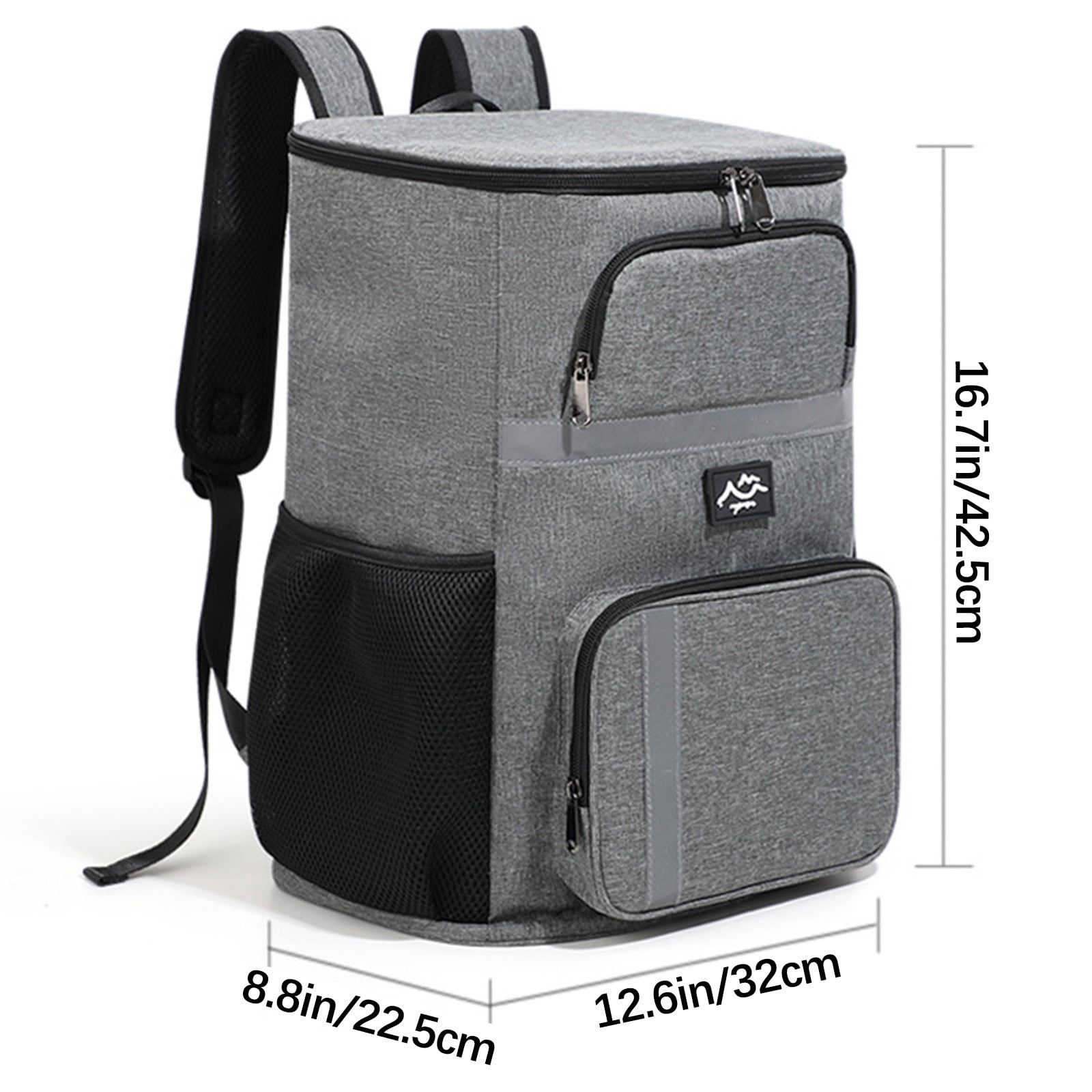 VOAVEKE Lunch Box For Women,Lunch Box For Men,Picnic Bag Double Shoulder Ice Pack Outdoor Impermeable Lunch Bag Thickened Aluminum Film Insulation Bag
