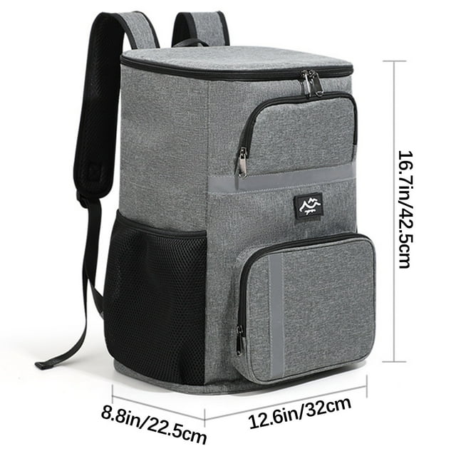 Rbaofujie Lunch Bag Kids Picnic Bag Double Shoulder Ice Pack Outdoor Impermeable Lunch Bag Thickened Aluminum Film Insulation Bag Insulated Large Capacity Picnic Bag Lunch Bag for Teen Girls