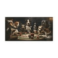 thumbnail image 4 of Different Dogs Playing Poker Animals Playing Card Canvas Wall Art for Home Decor Ready-to-Hang, 4 of 16