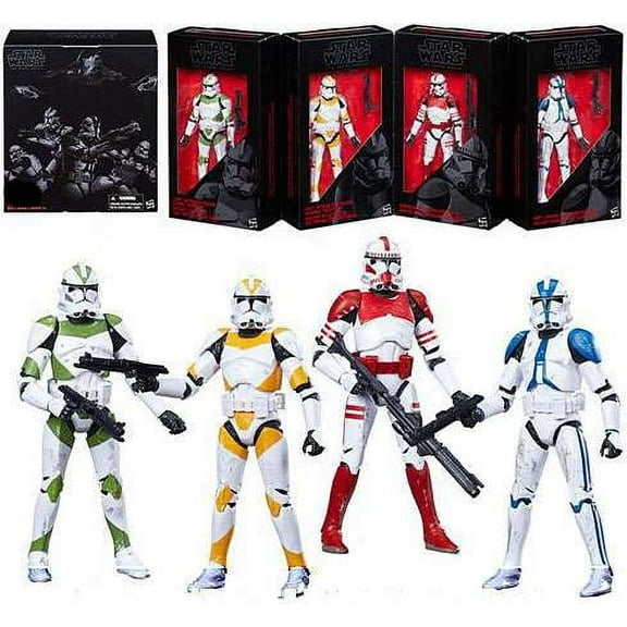 Star Wars Black Series Clone Troopers of Order 66 Action Figure 4-Pack