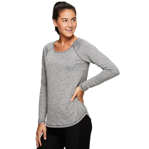 womens long sleeve running top sale