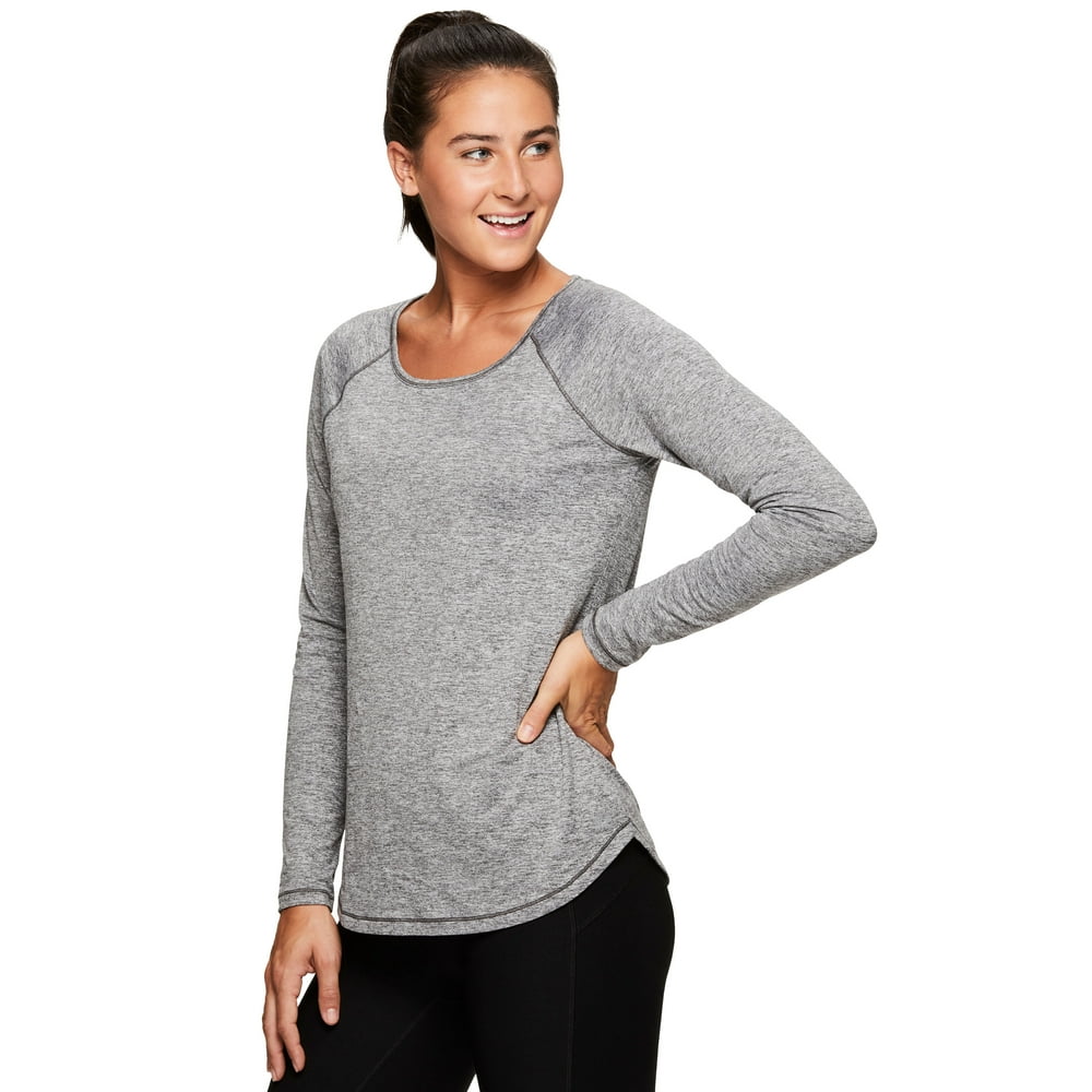 long sleeve workout tops for women