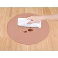 thumbnail image 3 of Unique Bargains Set of 6 Faux Leather Placemats Pink, 3 of 7