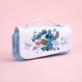 thumbnail image 3 of Disney-bolsa de lápices de Anime Stitch para niños, estuche de lápices lindo de dibujos animados, suministros escolares, papelería para estudiantes, regalo de cumpleaños, 3 of 4