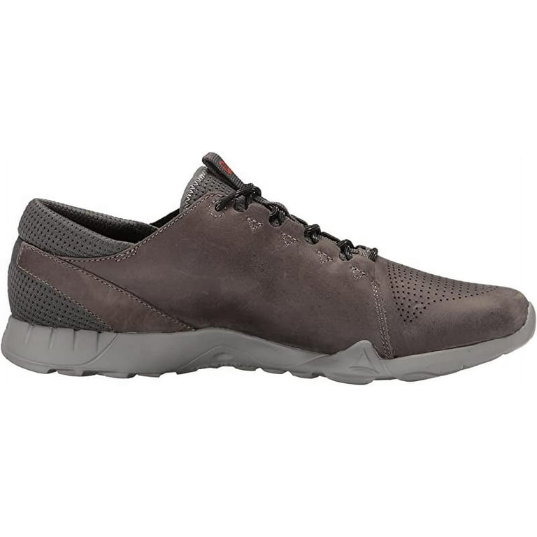 Merrell Men s Versent Kavari Lace Leather Sneaker Castlerock 9 B M US Walmart