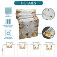 thumbnail image 7 of Table Runners 72 Inches Long Dress Scarves, Fall Grey Orange Farmhouse Kitchen/Dining Table Runner, Coffee Tablerunners, Thanksgiving Pumpkins Vintage Maple Leaf 13x72 Inch, 7 of 7