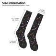 thumbnail image 5 of Fotbe I love you Mom print Women's Men's Novelty Crew Socks Cotton Socks Knee High Socks for Walking,Running,Nurses,Pregnancy, 5 of 9
