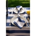 thumbnail image 5 of Design Imports CAMZ38857 60 x 120 in. Nautical Blue Cabana Stripe Outdoor Tablecloth with Zipper, 5 of 10