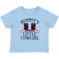 thumbnail image 3 of Inktastic Mommy Little Cowgirl Baby Clothes Girls Baby T-Shirt, 3 of 5