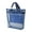 Blue, variant on Mesh Beach Bag, Portable Travel Organizer for Gym Swim Bathroom, Cosmetic Tote for Beach Pool and Locker Storage